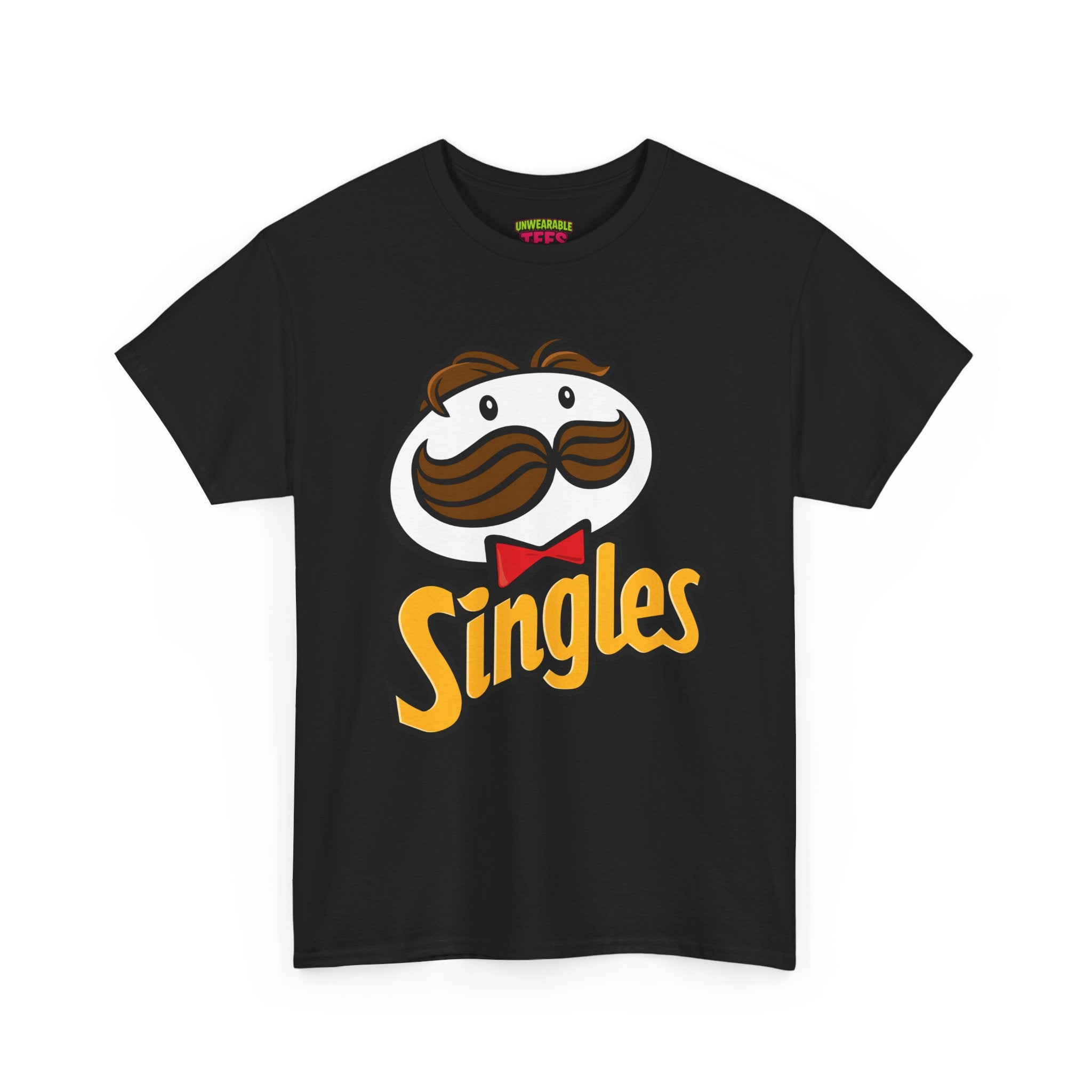 Pringles Parody Logo "Singles" T-Shirt