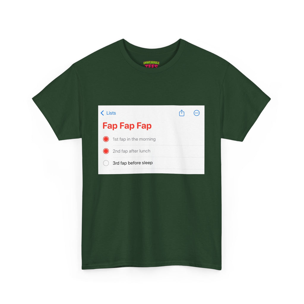 Fap Fap Fap iPhone Reminder T-Shirt