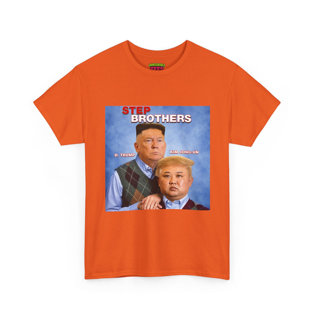 Donald Trump & Kim Jong Un Step Brothers T-Shirt