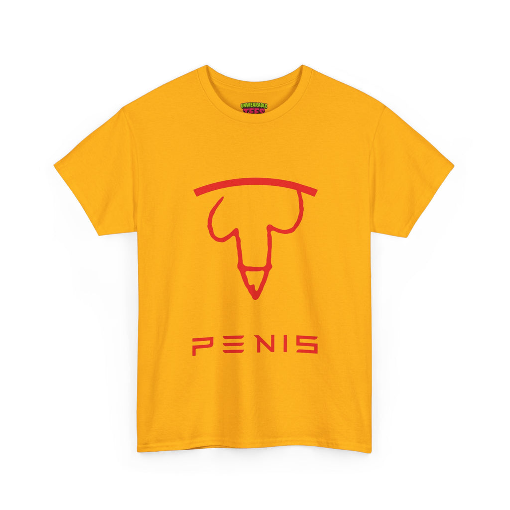 Tesla Parody Logo "Penis" T-Shirt