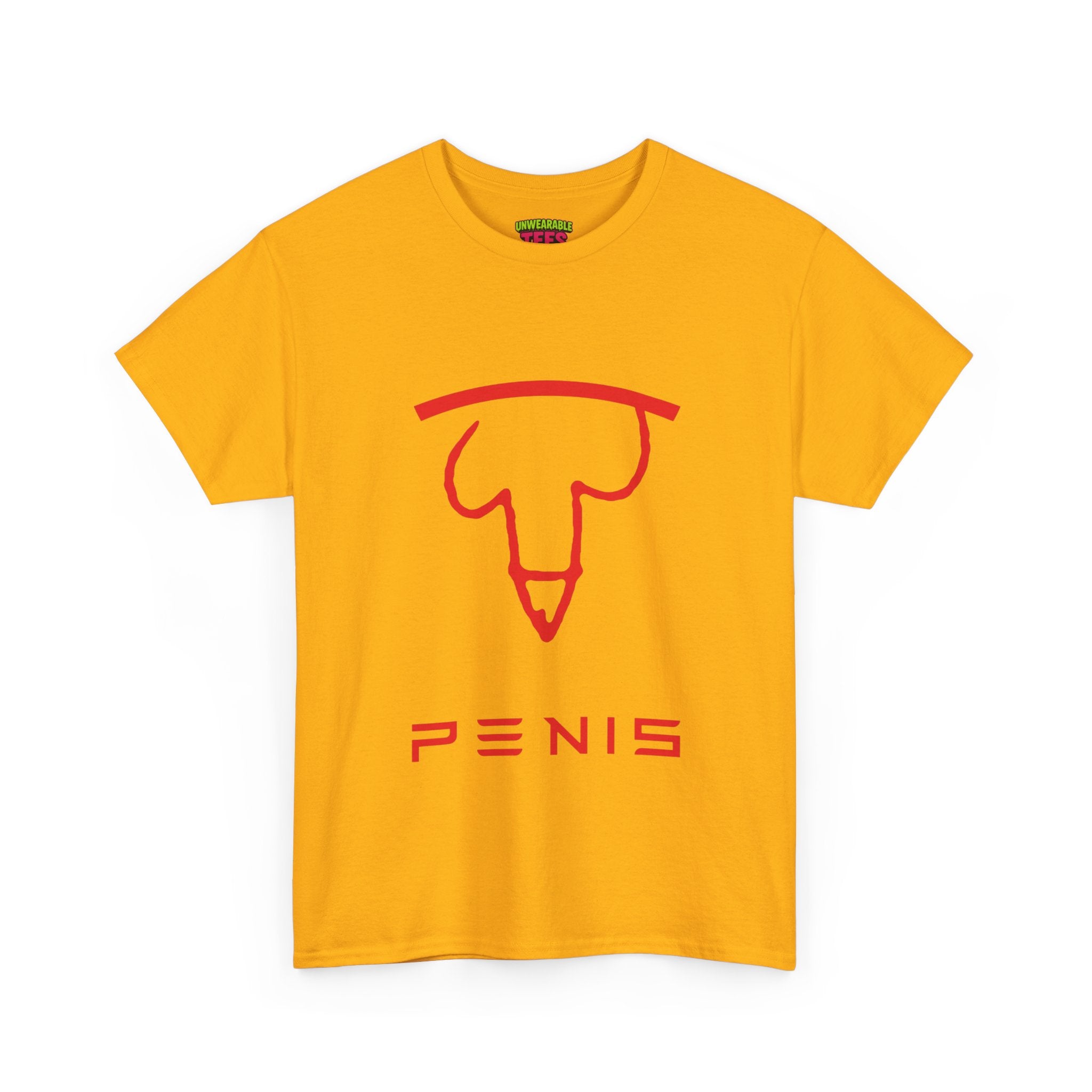 Tesla Parody Logo "Penis" T-Shirt