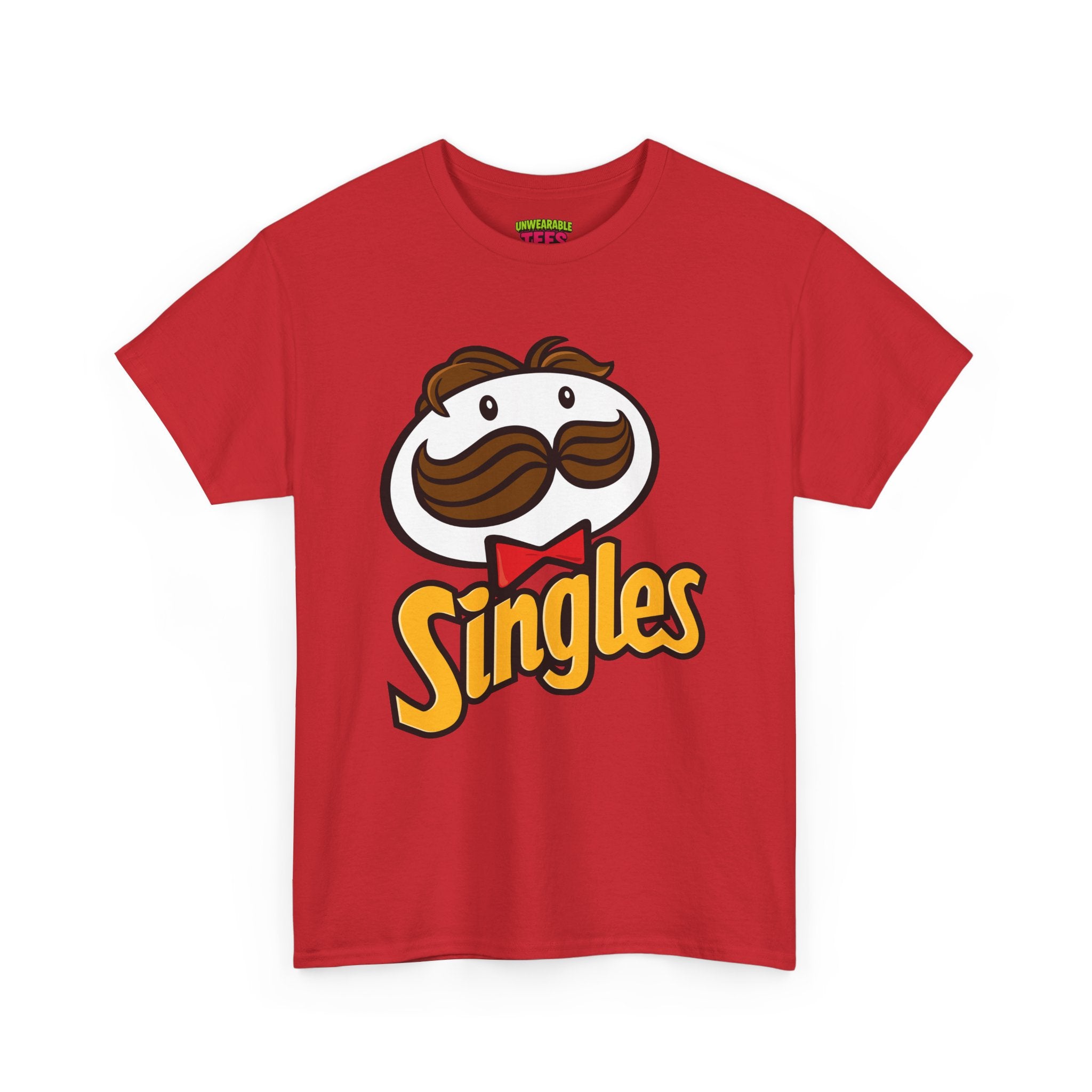 Pringles Parody Logo "Singles" T-Shirt