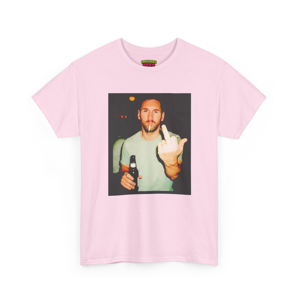 Lionel Messi Happy Hour Middle Finger T-Shirt