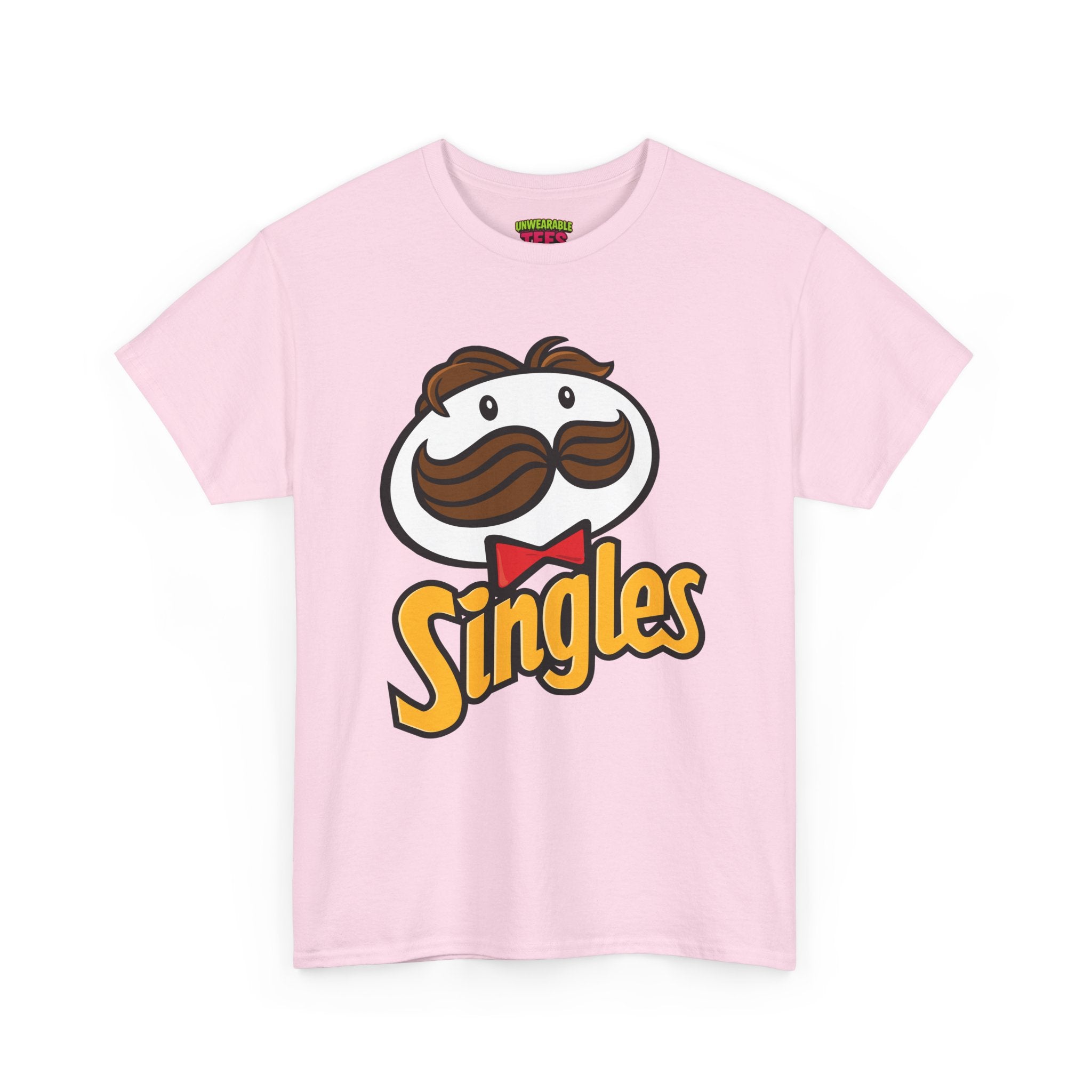 Pringles Parody Logo "Singles" T-Shirt