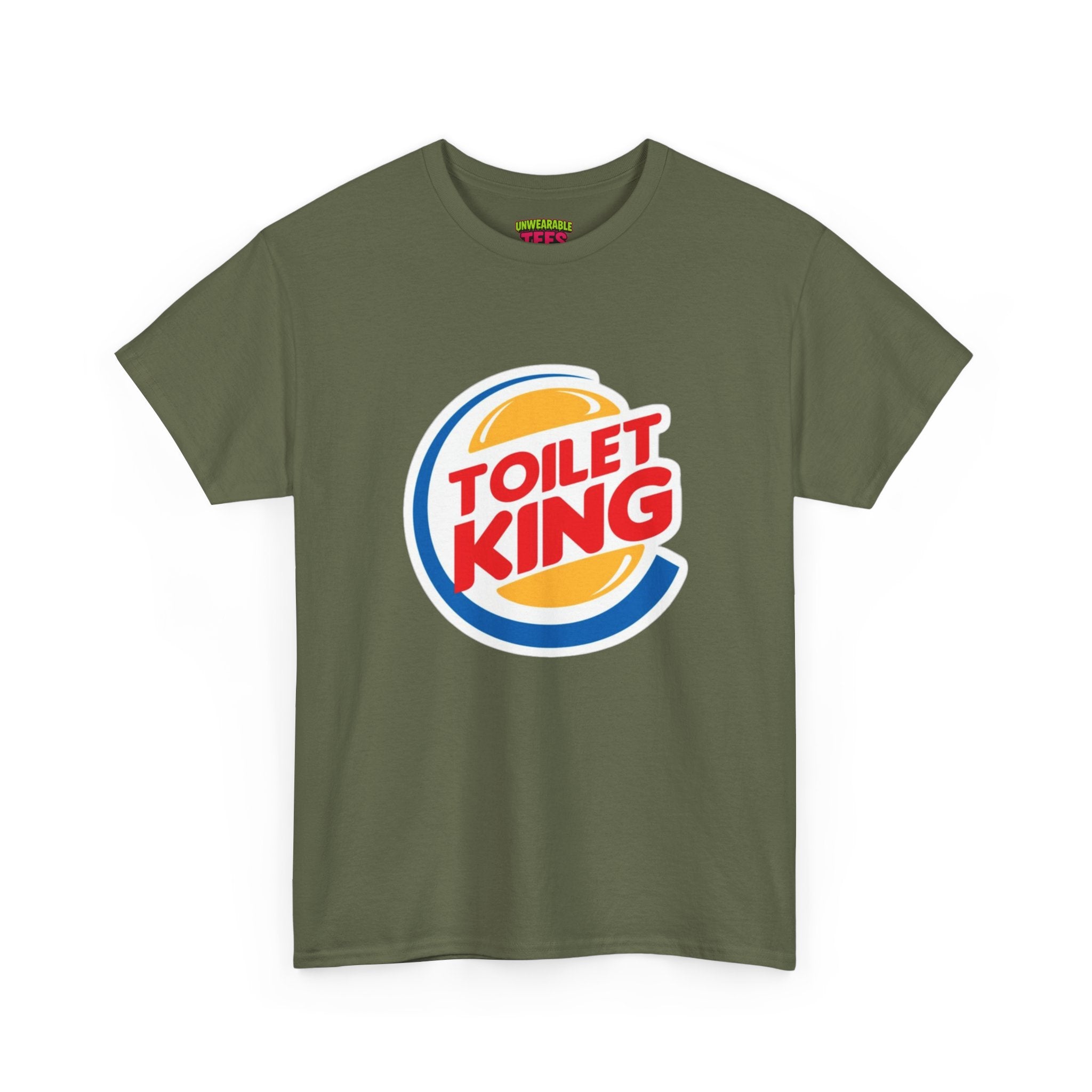 Burger King Parody Logo "Toilet King" T-Shirt