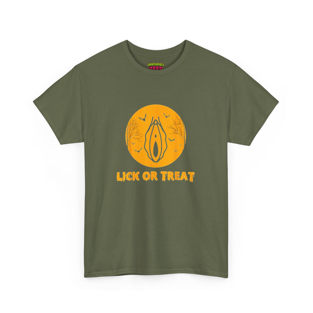 Lick or Treat Inappropriate Halloween T-Shirt