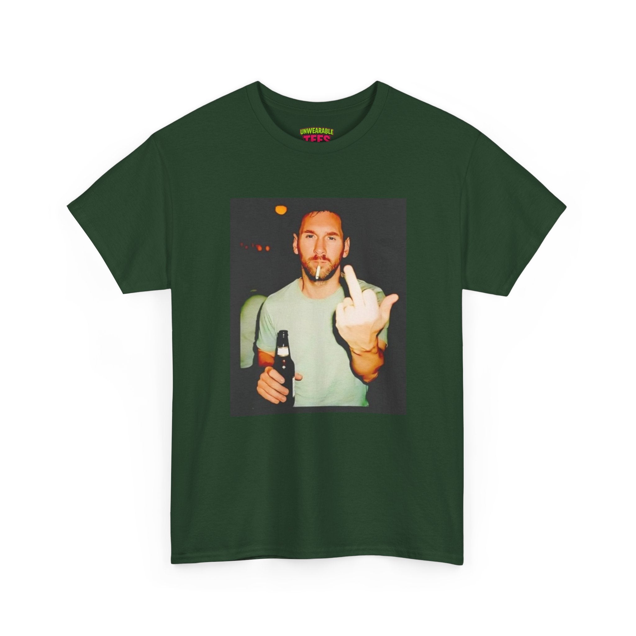 Lionel Messi Happy Hour Middle Finger T-Shirt