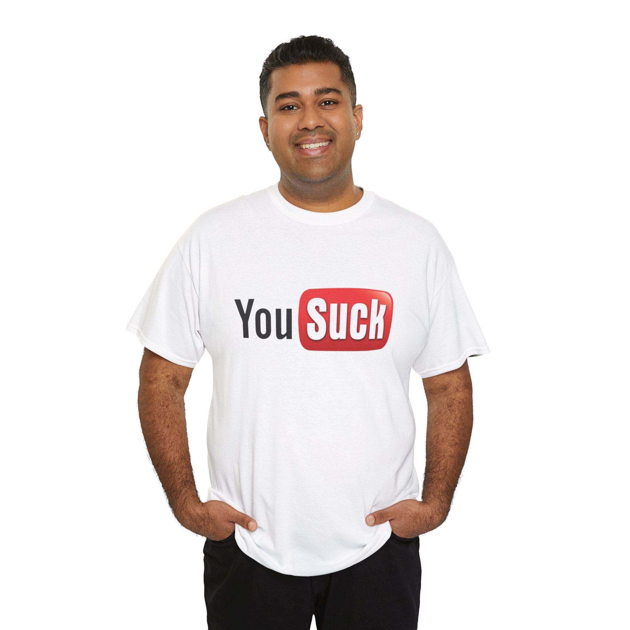 YouTube Parody Logo "YouSuck" T-Shirt
