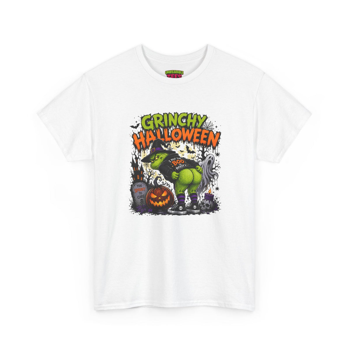 Grinchy Halloween Inappropriate Halloween T-Shirt