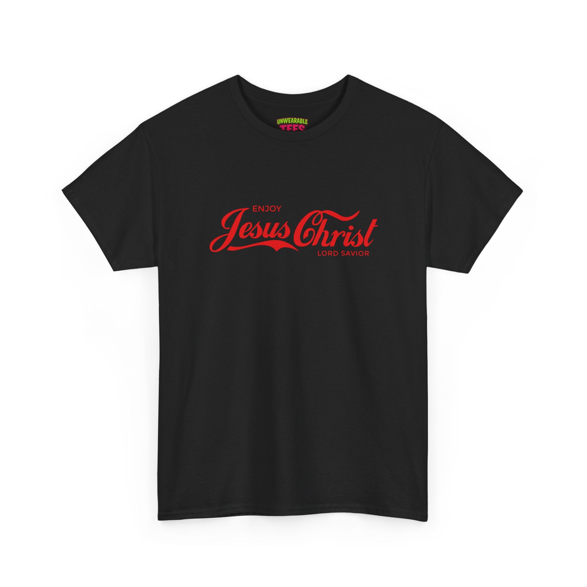 Coca Cola Parody Logo "Jesus Christ" T-Shirt