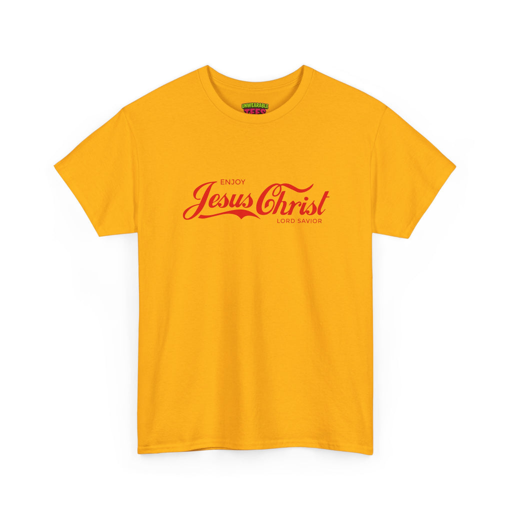 Coca Cola Parody Logo "Jesus Christ" T-Shirt