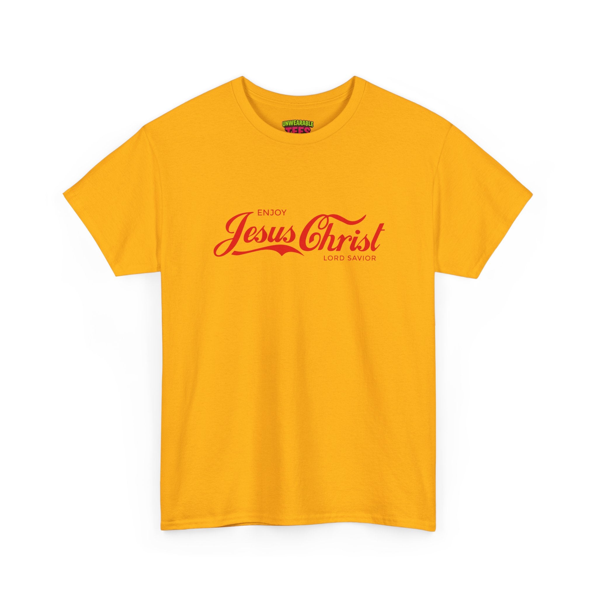 Coca Cola Parody Logo "Jesus Christ" T-Shirt