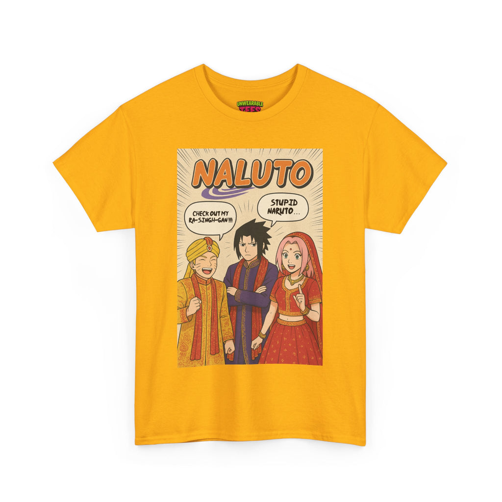 Naruto Memes "Naluto" Indian Naruto T-Shirt