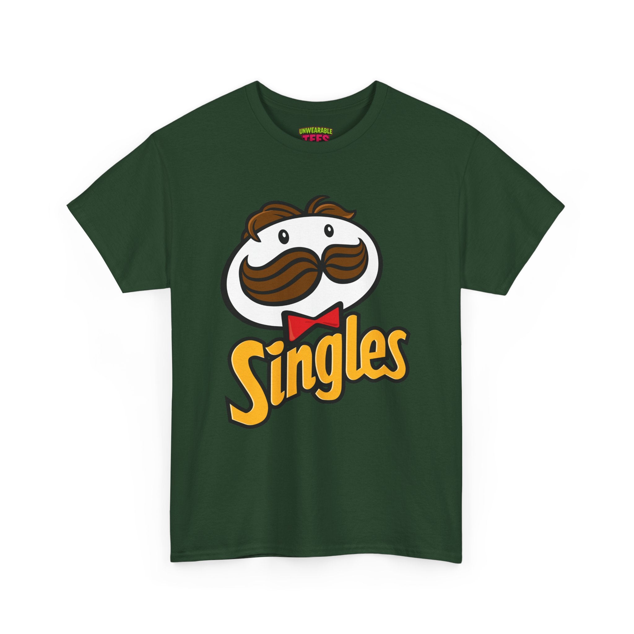 Pringles Parody Logo "Singles" T-Shirt