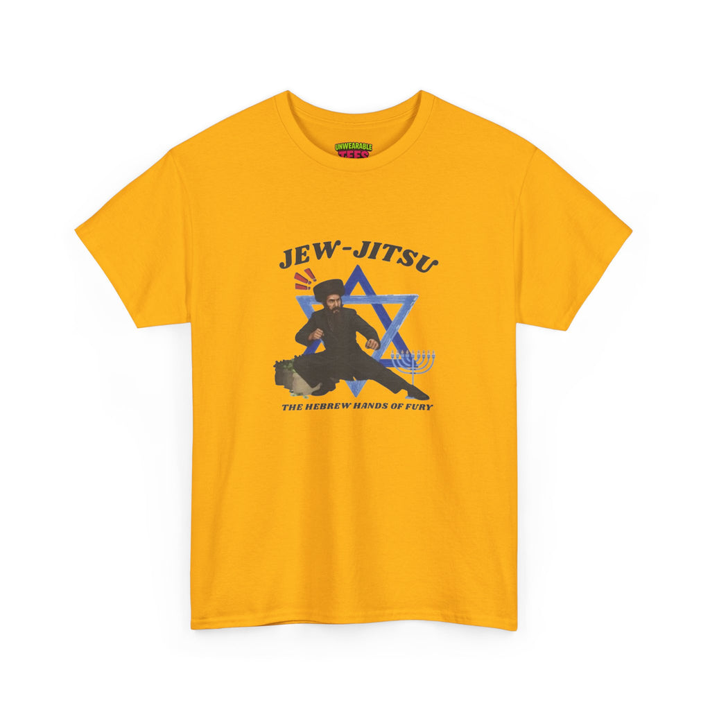 Jew-Jitsu The Hebrew Hands of Fury T-Shirt