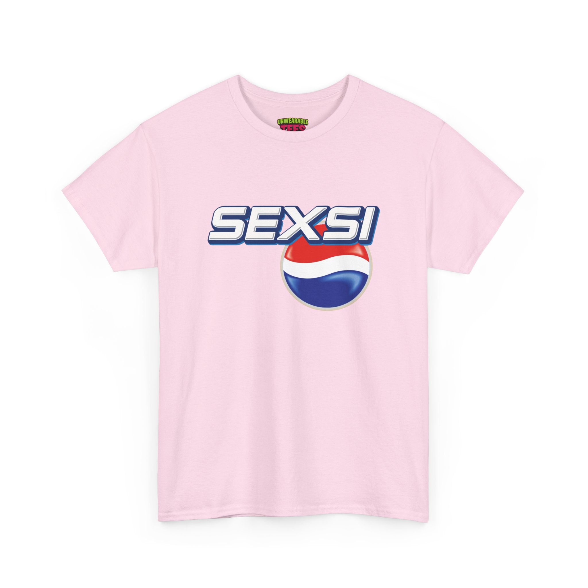 Pepsi Parody Logo "Sexsi" T-Shirt