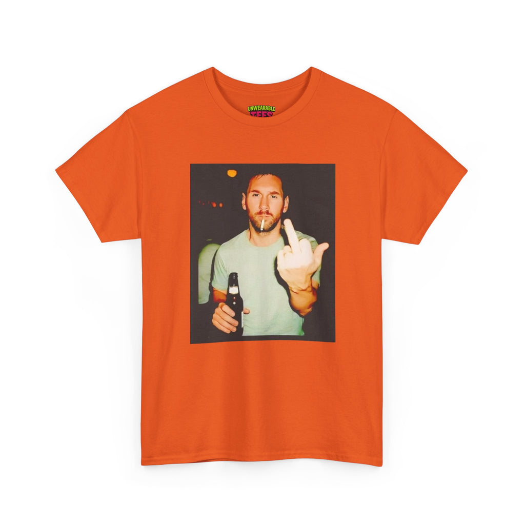 Lionel Messi Happy Hour Middle Finger T-Shirt