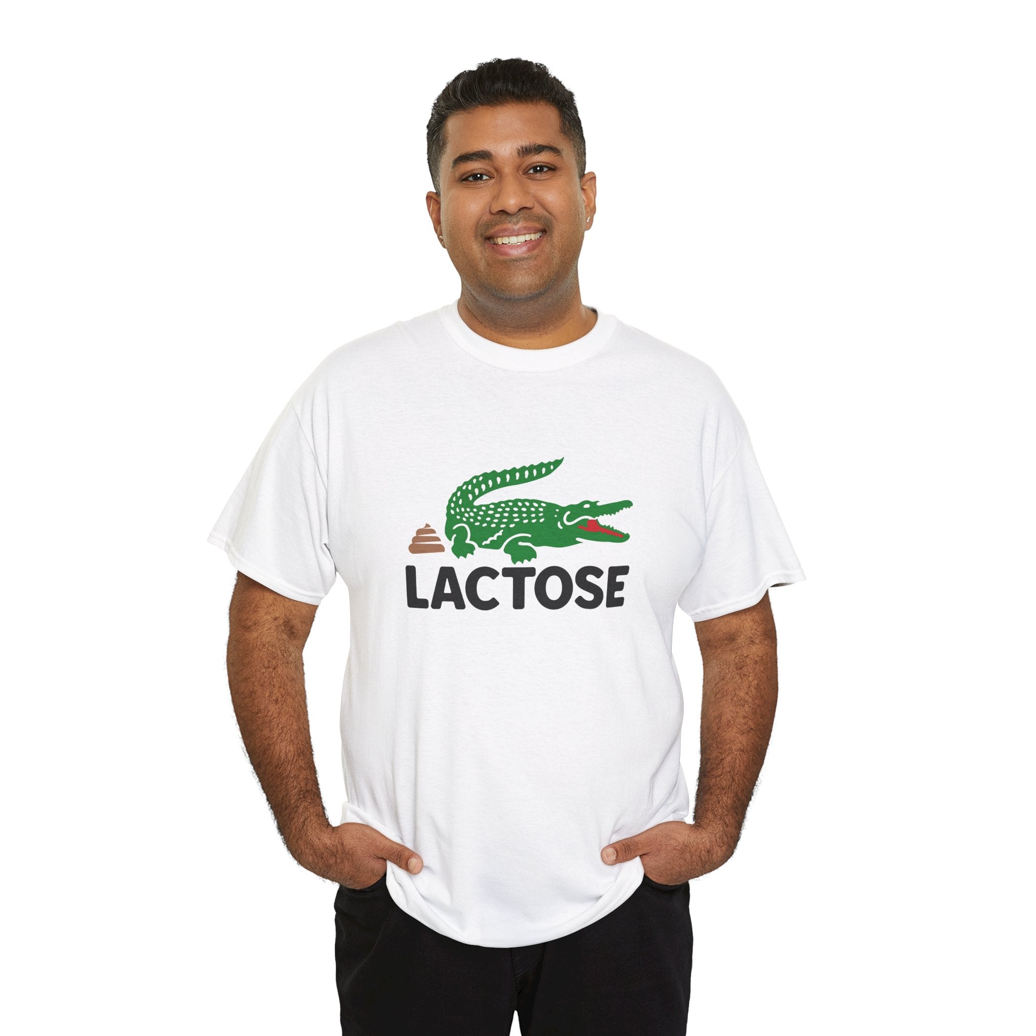 Lacoste Parody Logo "Lactose" T-Shirt
