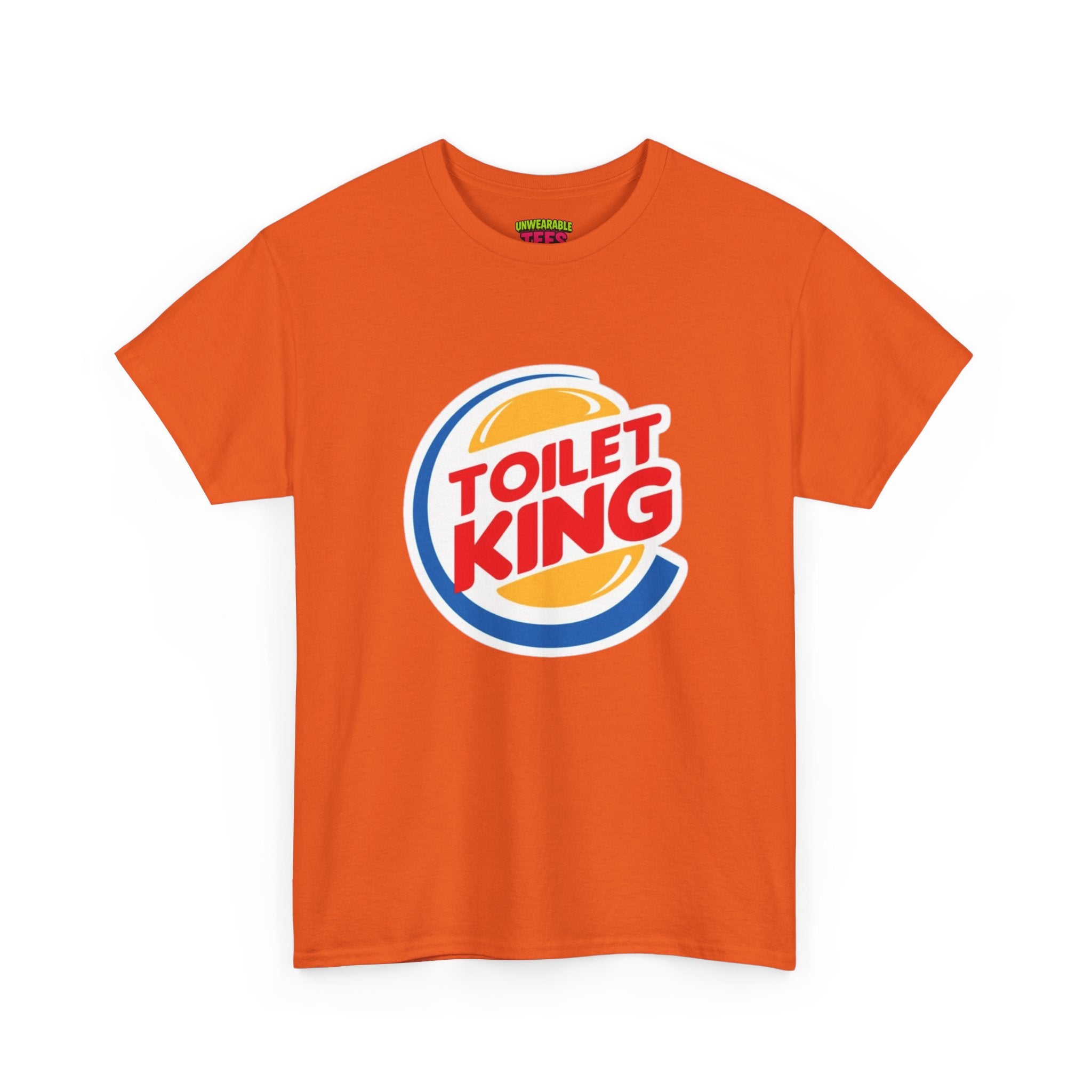 Burger King Parody Logo "Toilet King" T-Shirt