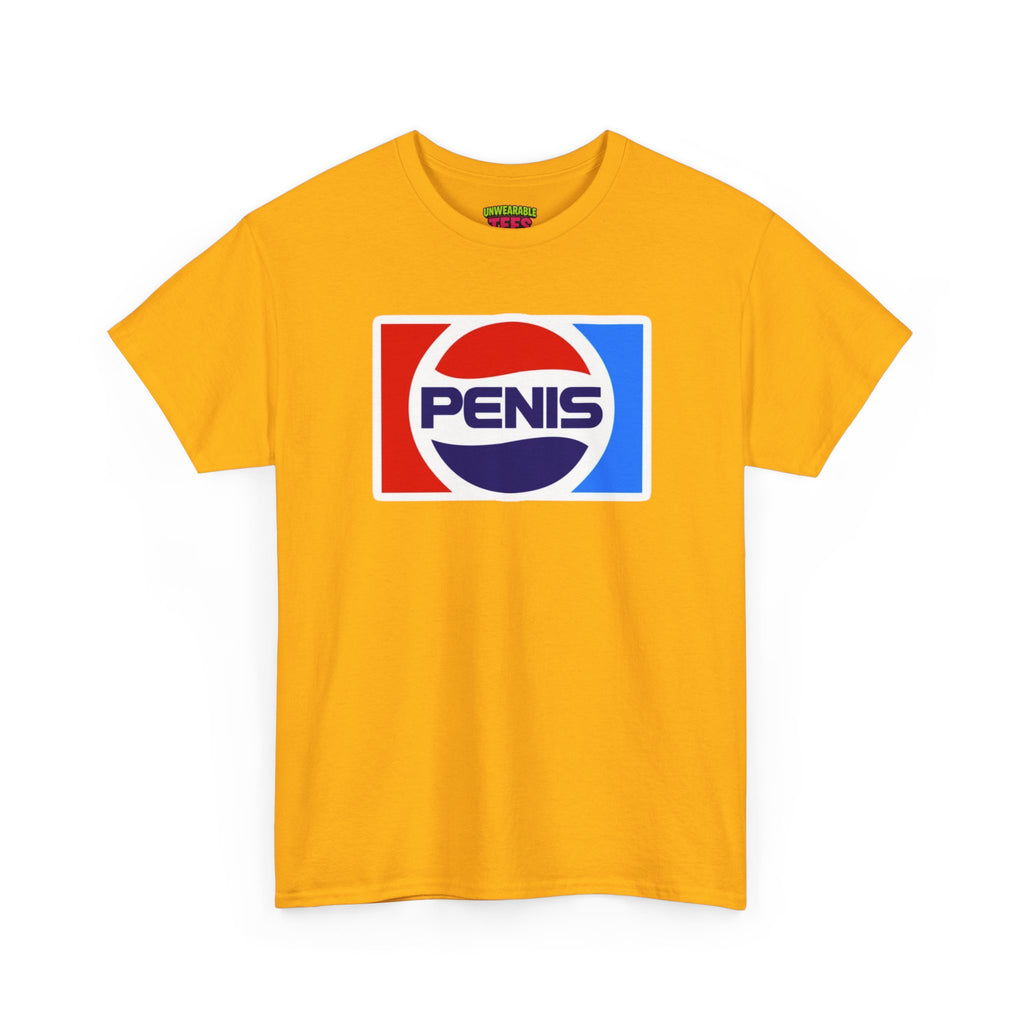 Pepsi Parody Logo "Penis" T-Shirt