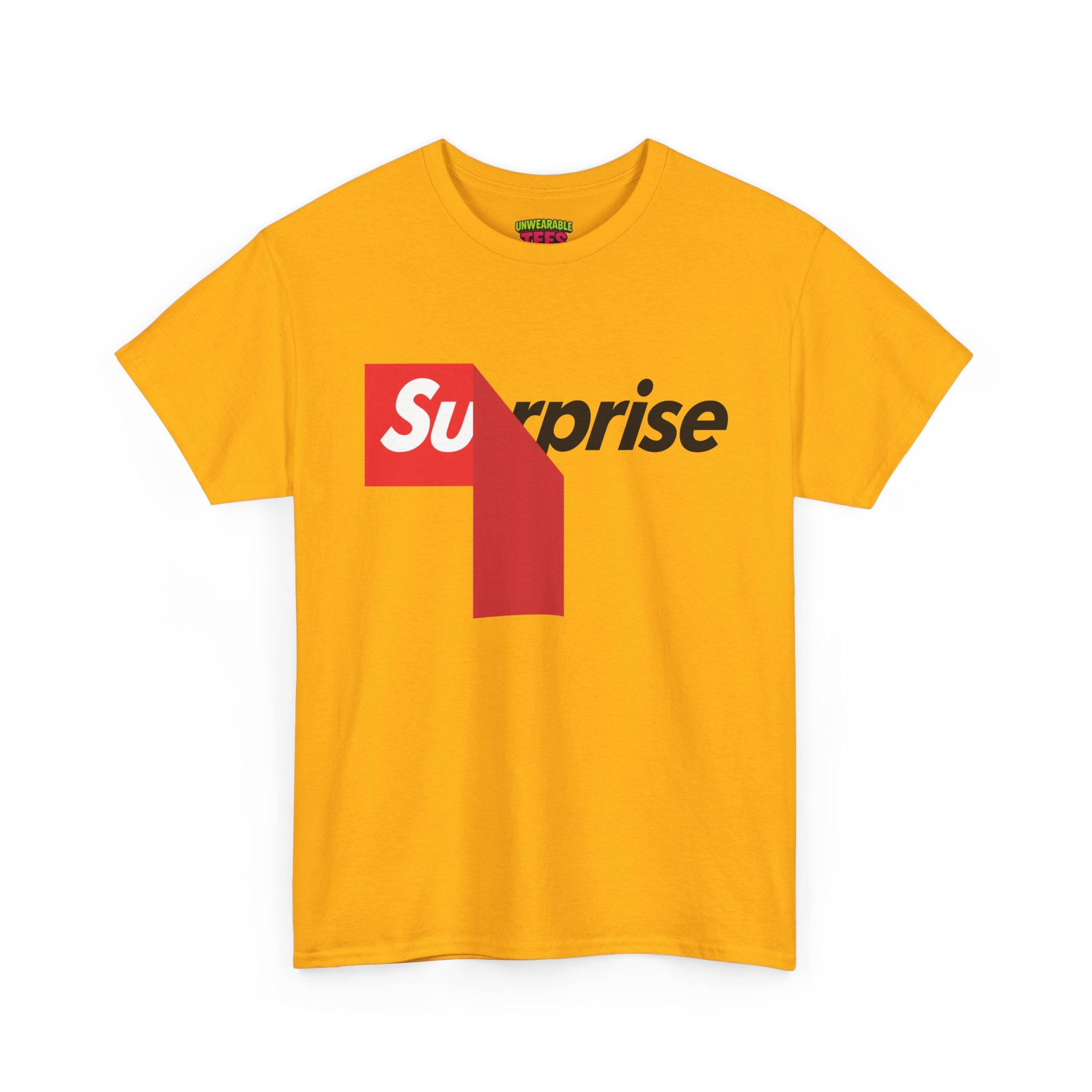 Supreme Parody Logo "Surprise" T-Shirt