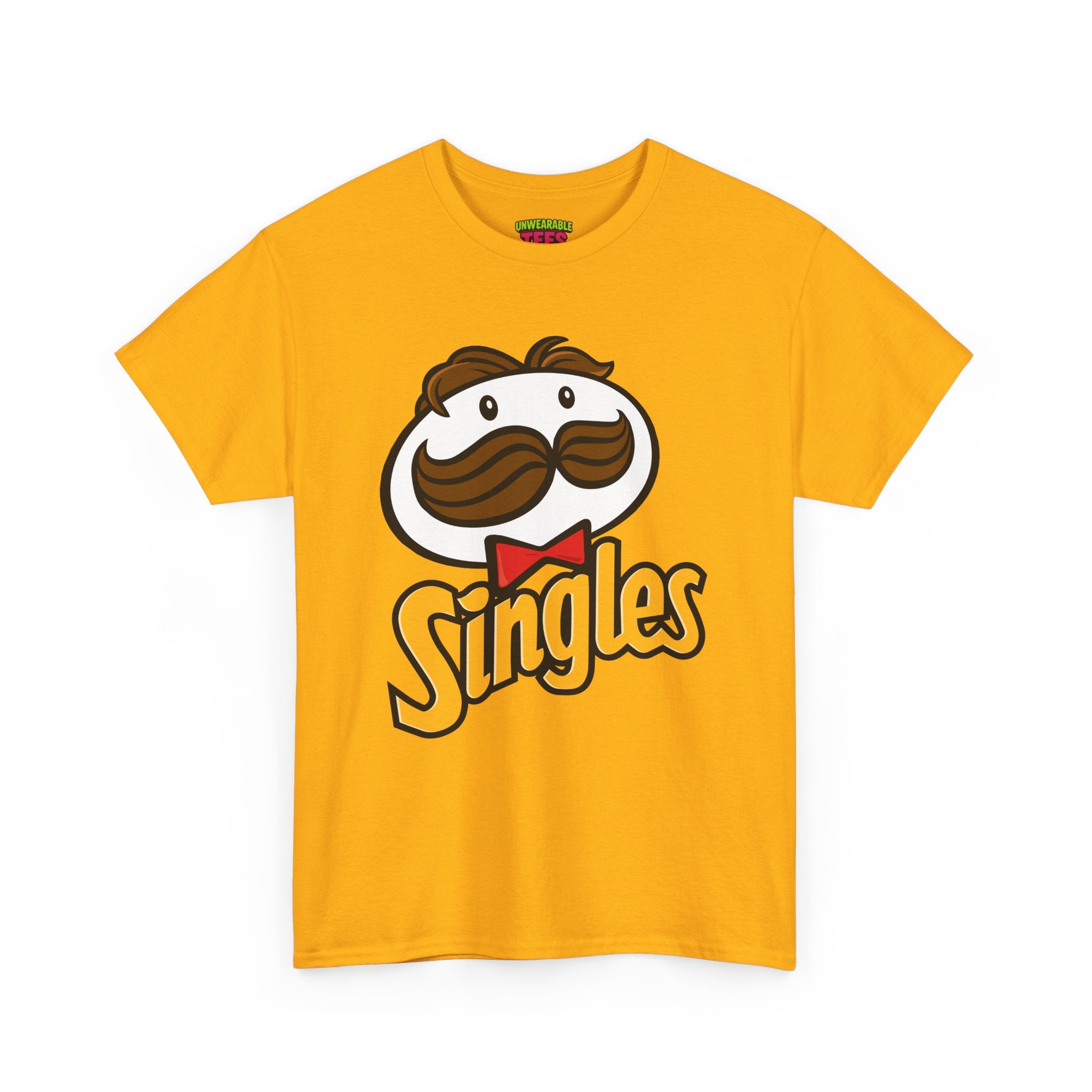 Pringles Parody Logo "Singles" T-Shirt