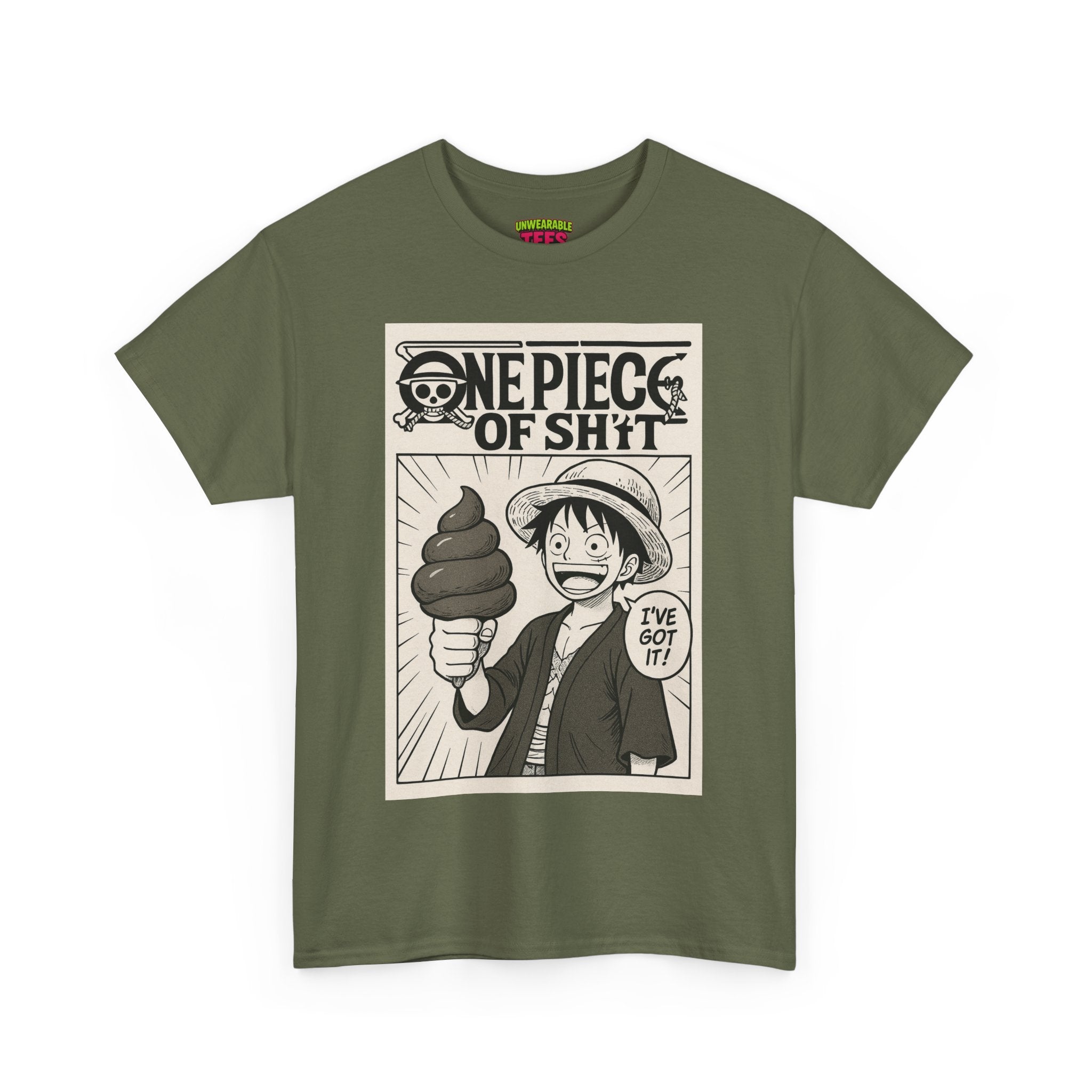 One Piece Memes "One Piece of Shit" T-Shirt