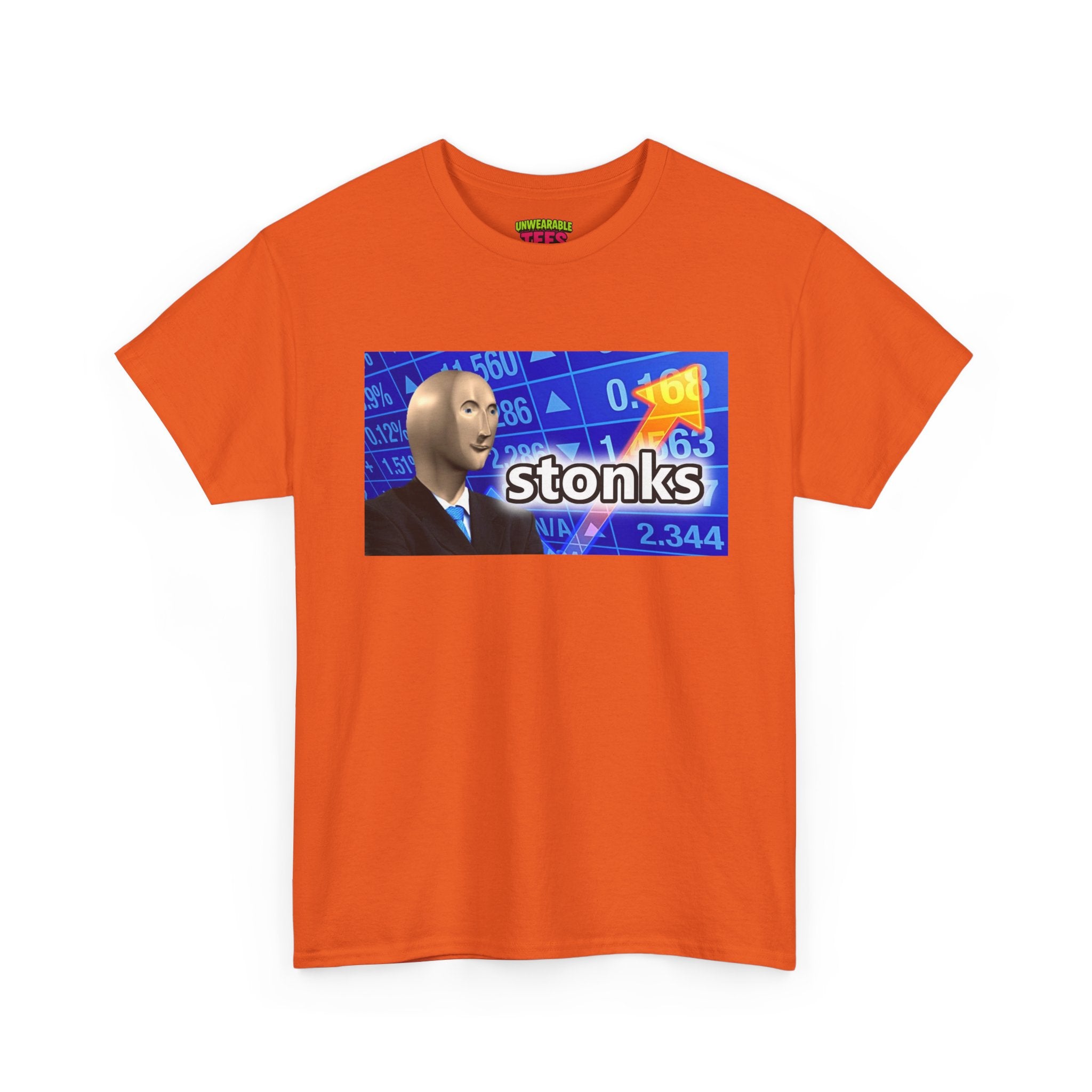 Stonks Stock Market Meme T-Shirt