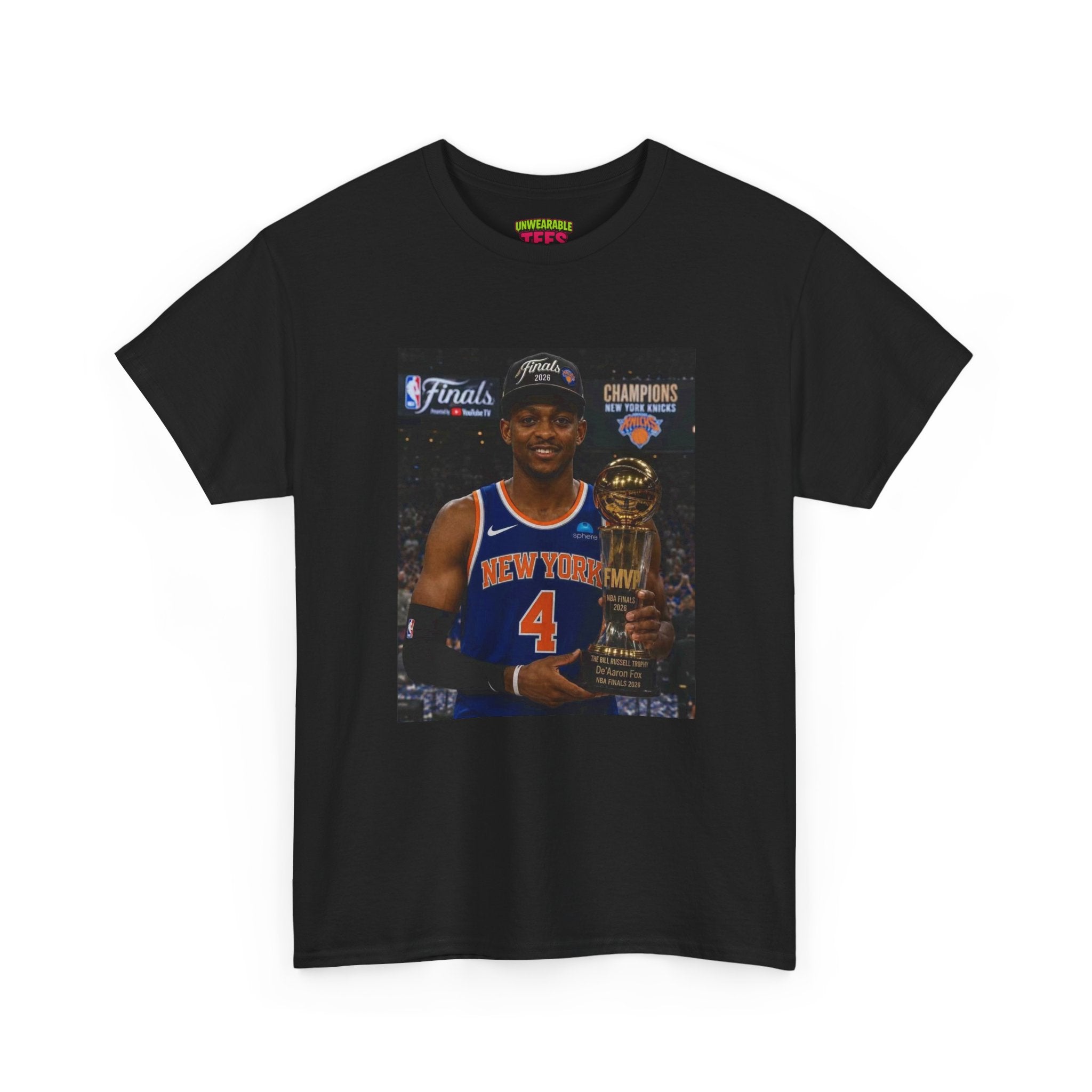 De'Aaron Fox New York Knicks 2026 NBA Finals MVP T-Shirt