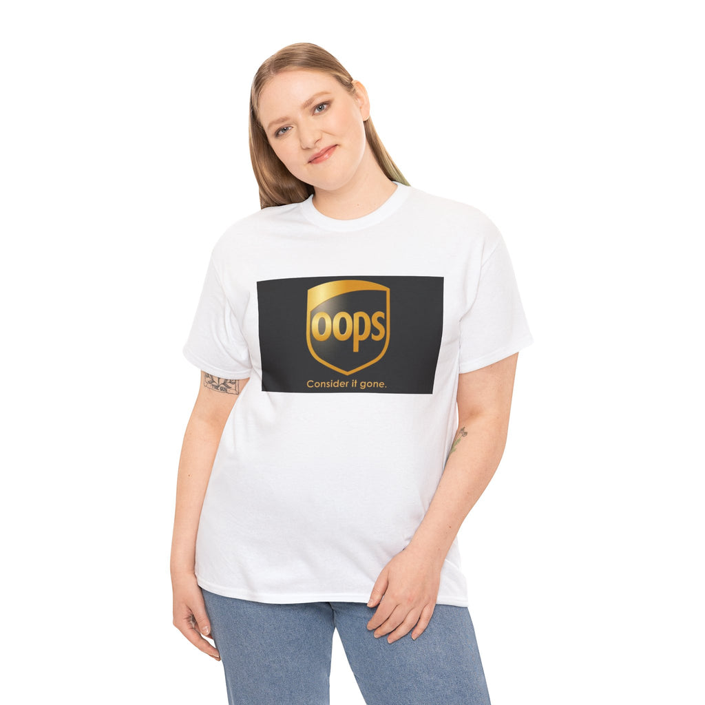 UPS Parody Logo "Oops" T-Shirt