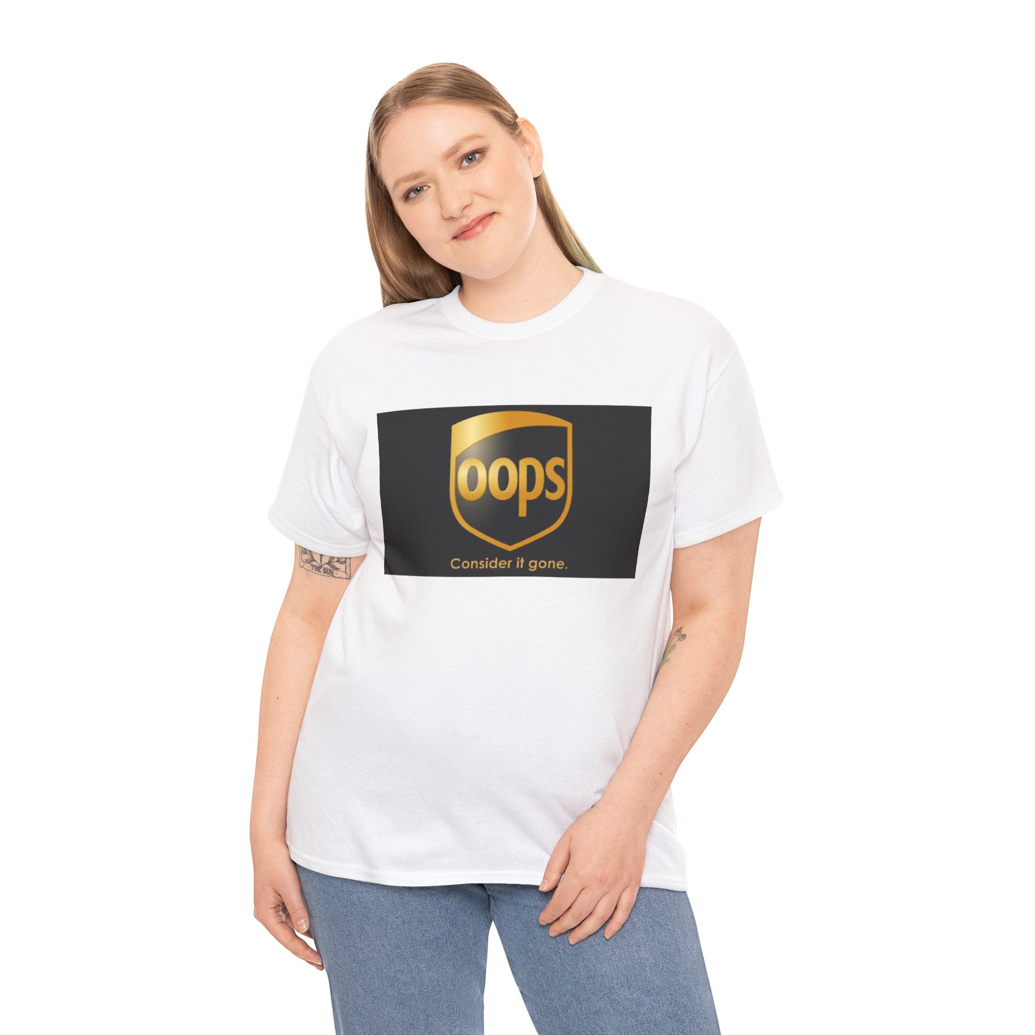 UPS Parody Logo "Oops" T-Shirt