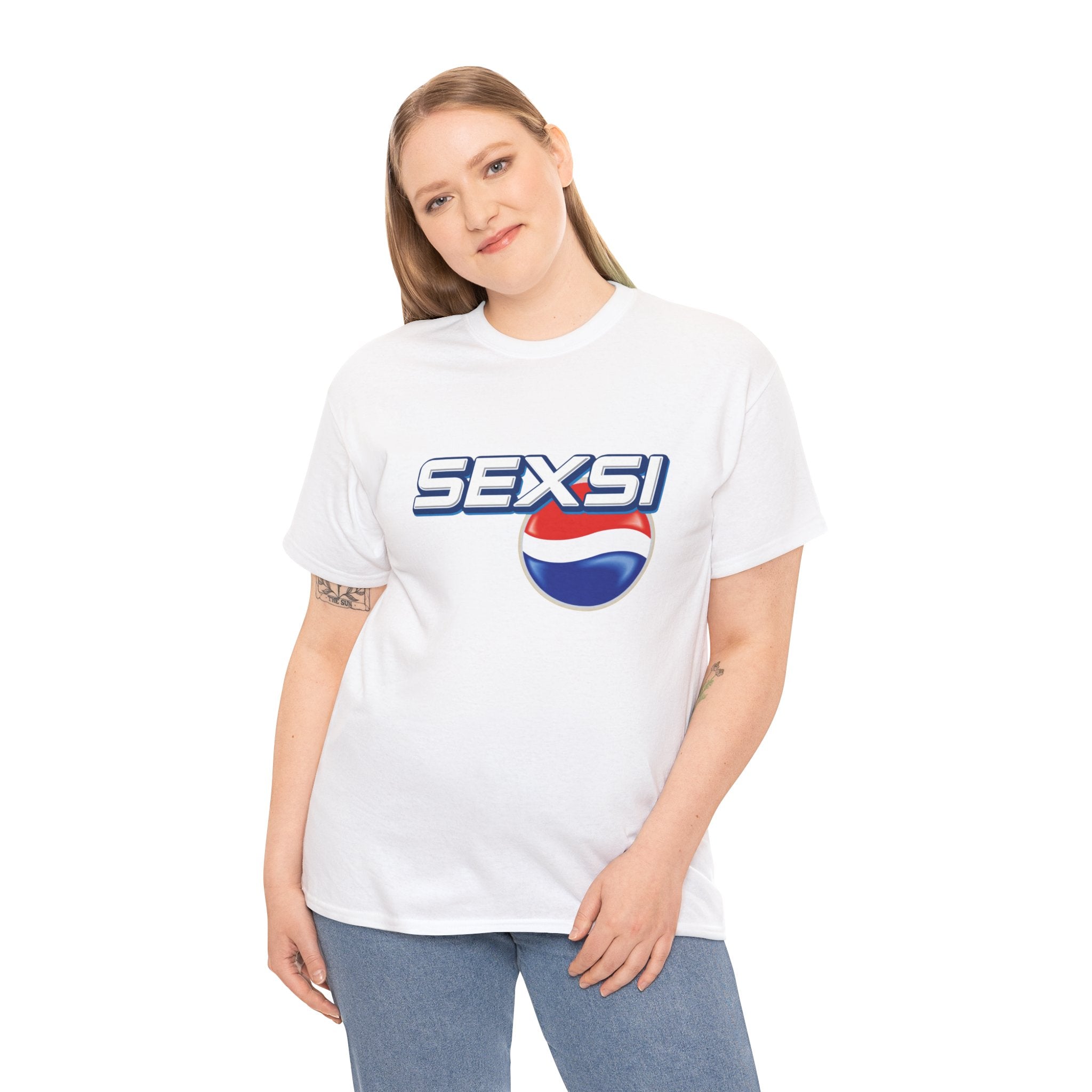 Pepsi Parody Logo "Sexsi" T-Shirt