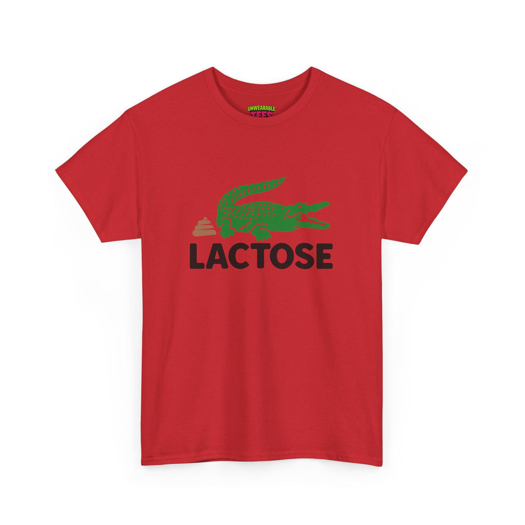 Lacoste Parody Logo "Lactose" T-Shirt