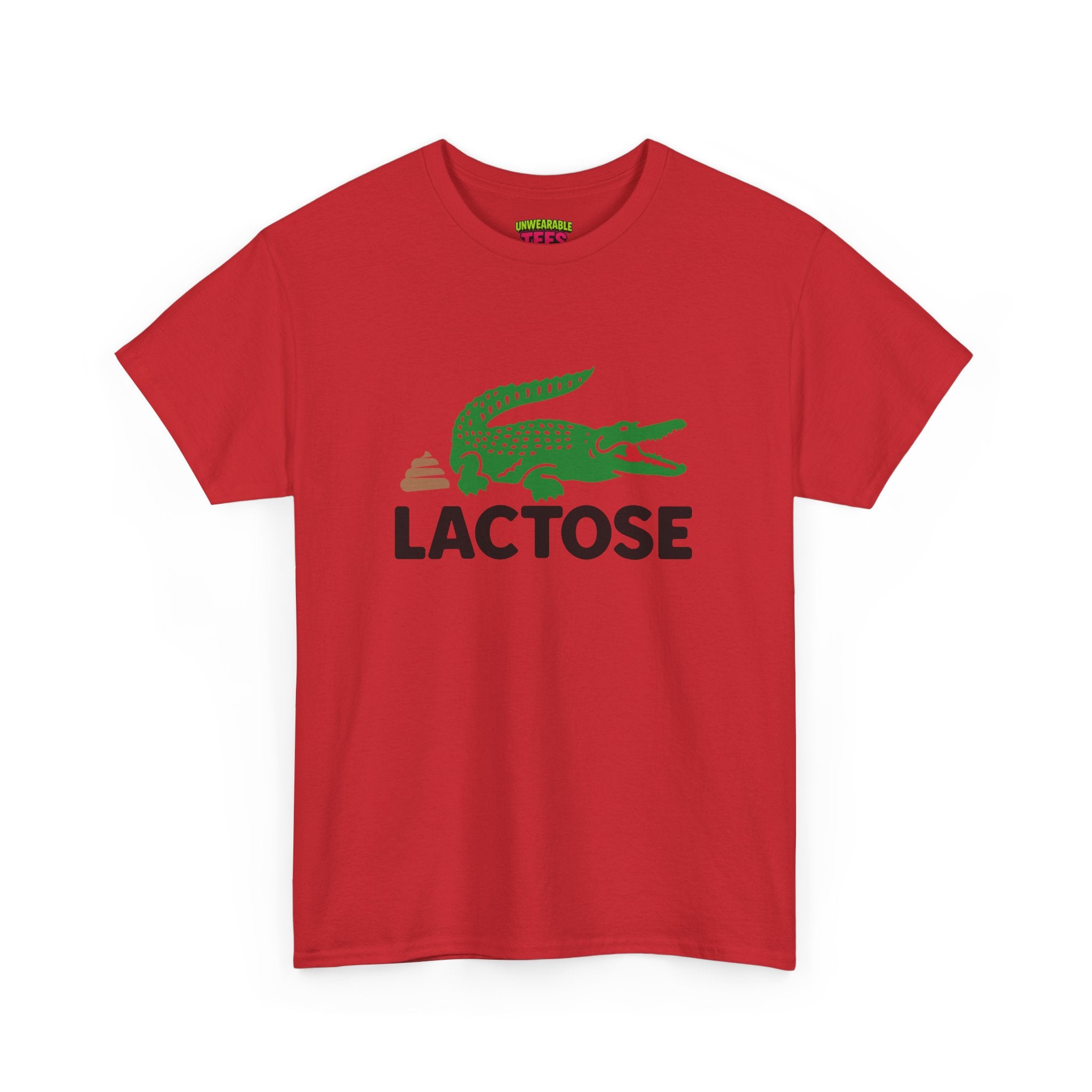 Lacoste Parody Logo "Lactose" T-Shirt