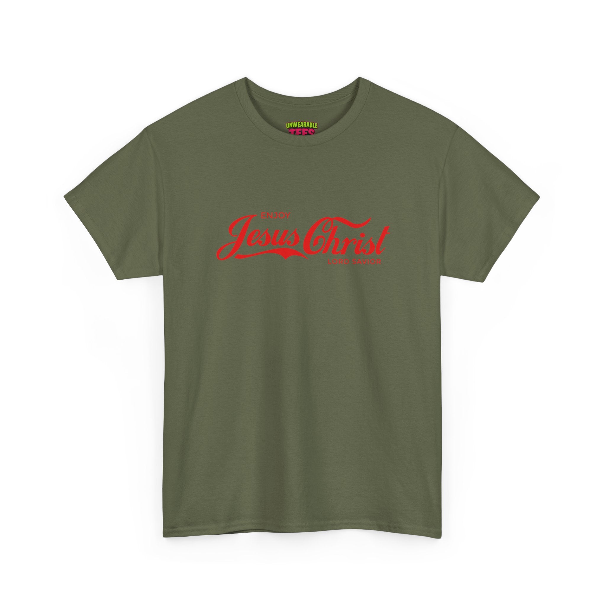 Coca Cola Parody Logo "Jesus Christ" T-Shirt