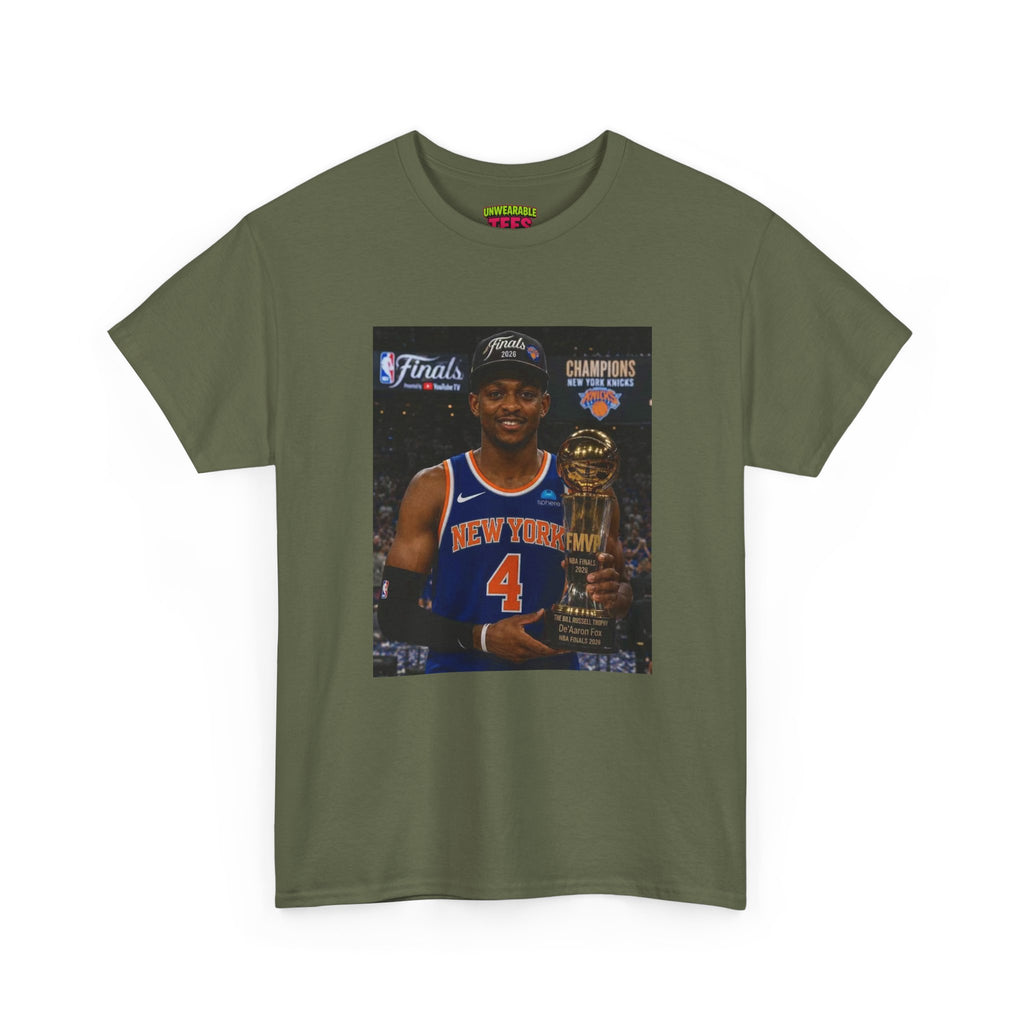 De'Aaron Fox New York Knicks 2026 NBA Finals MVP T-Shirt