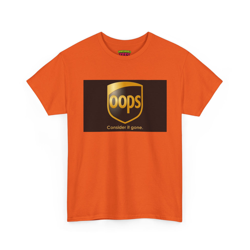 UPS Parody Logo "Oops" T-Shirt