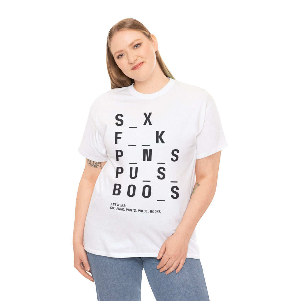 Funny NSFW Word Puzzles T-Shirt