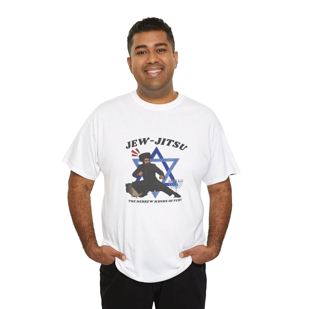 Jew-Jitsu The Hebrew Hands of Fury T-Shirt