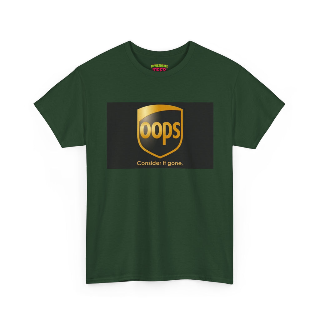 UPS Parody Logo "Oops" T-Shirt
