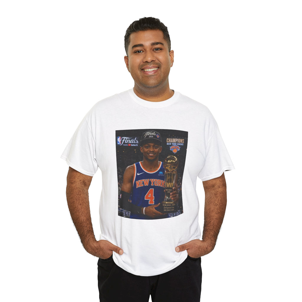 De'Aaron Fox New York Knicks 2026 NBA Finals MVP T-Shirt