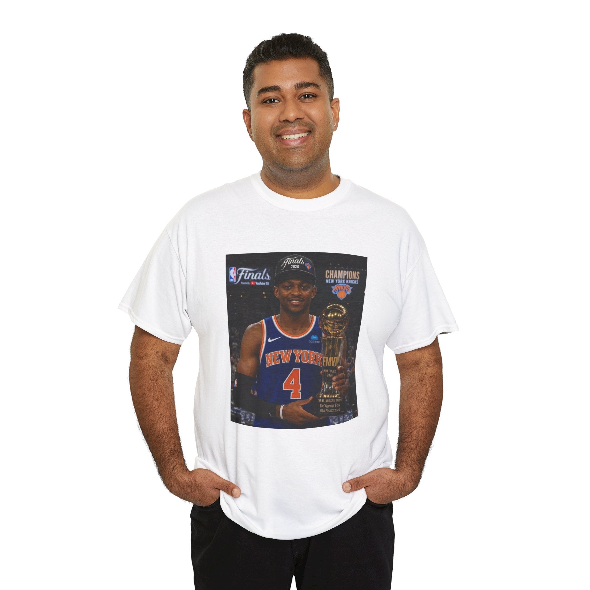 De'Aaron Fox New York Knicks 2026 NBA Finals MVP T-Shirt