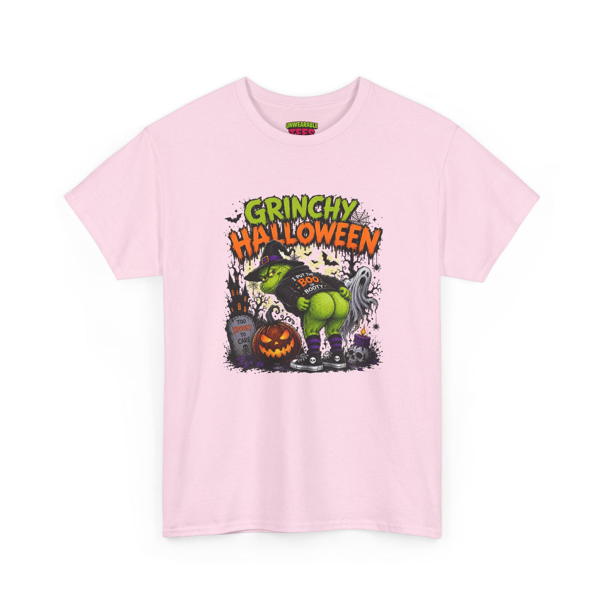 Grinchy Halloween Inappropriate Halloween T-Shirt