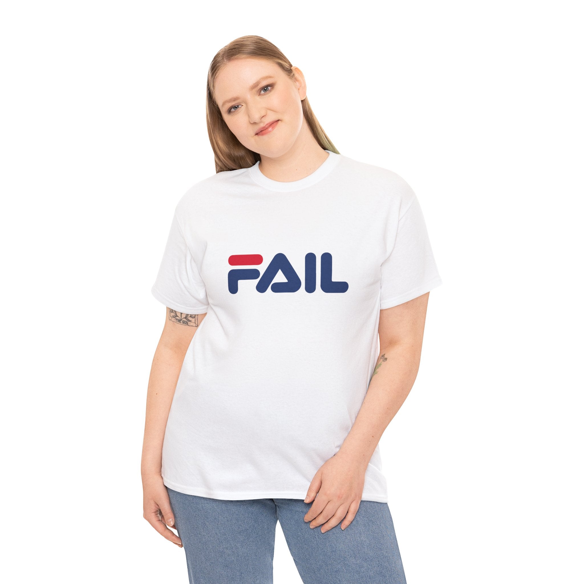 FILA Parody Logo "FAIL" T-Shirt