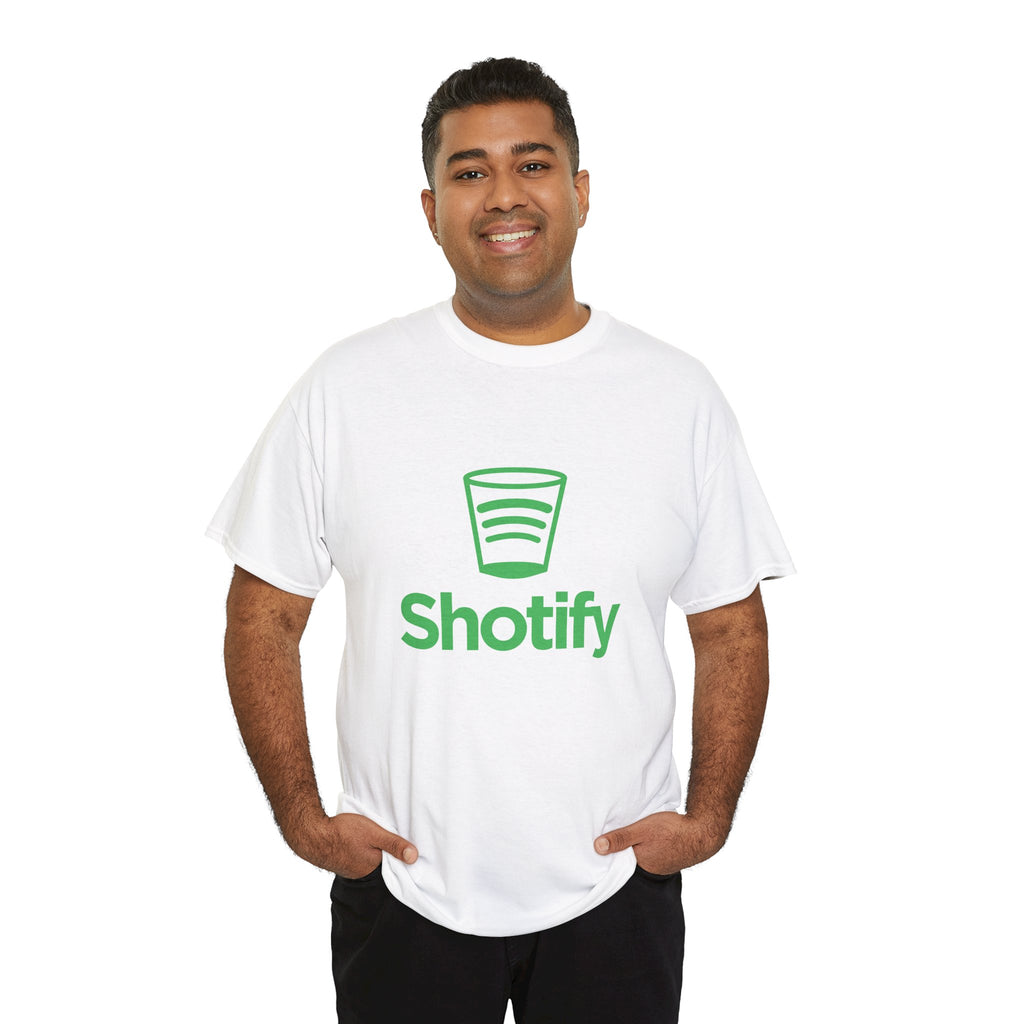 Spotify Parody Logo "Shotify" T-Shirt