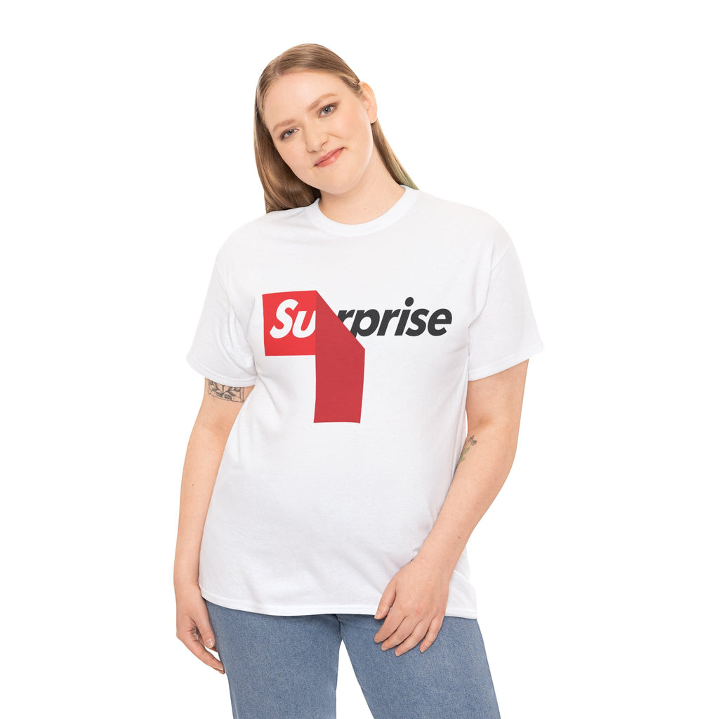 Supreme Parody Logo "Surprise" T-Shirt