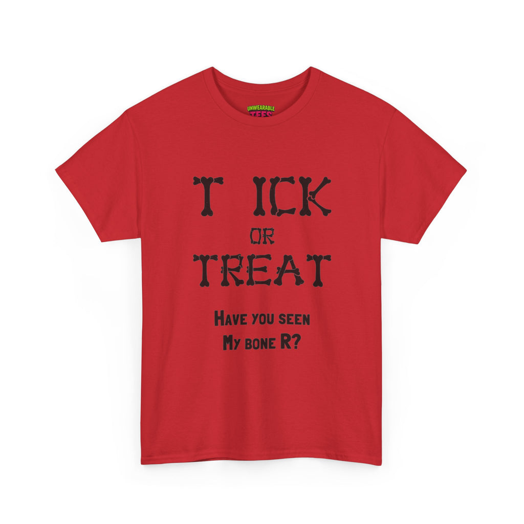 Tick or Treat Inappropriate Halloween T-Shirt