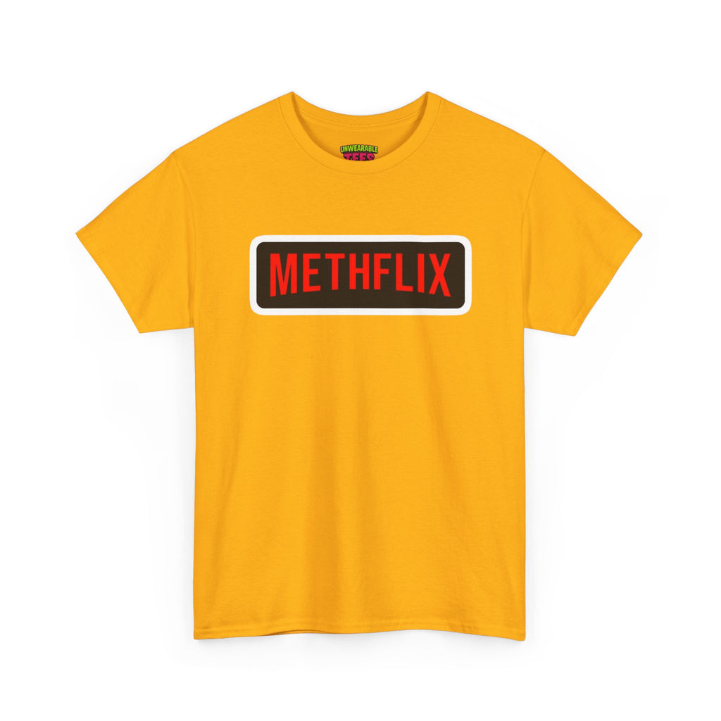 Netflix Parody Logo "Methflix" T-Shirt