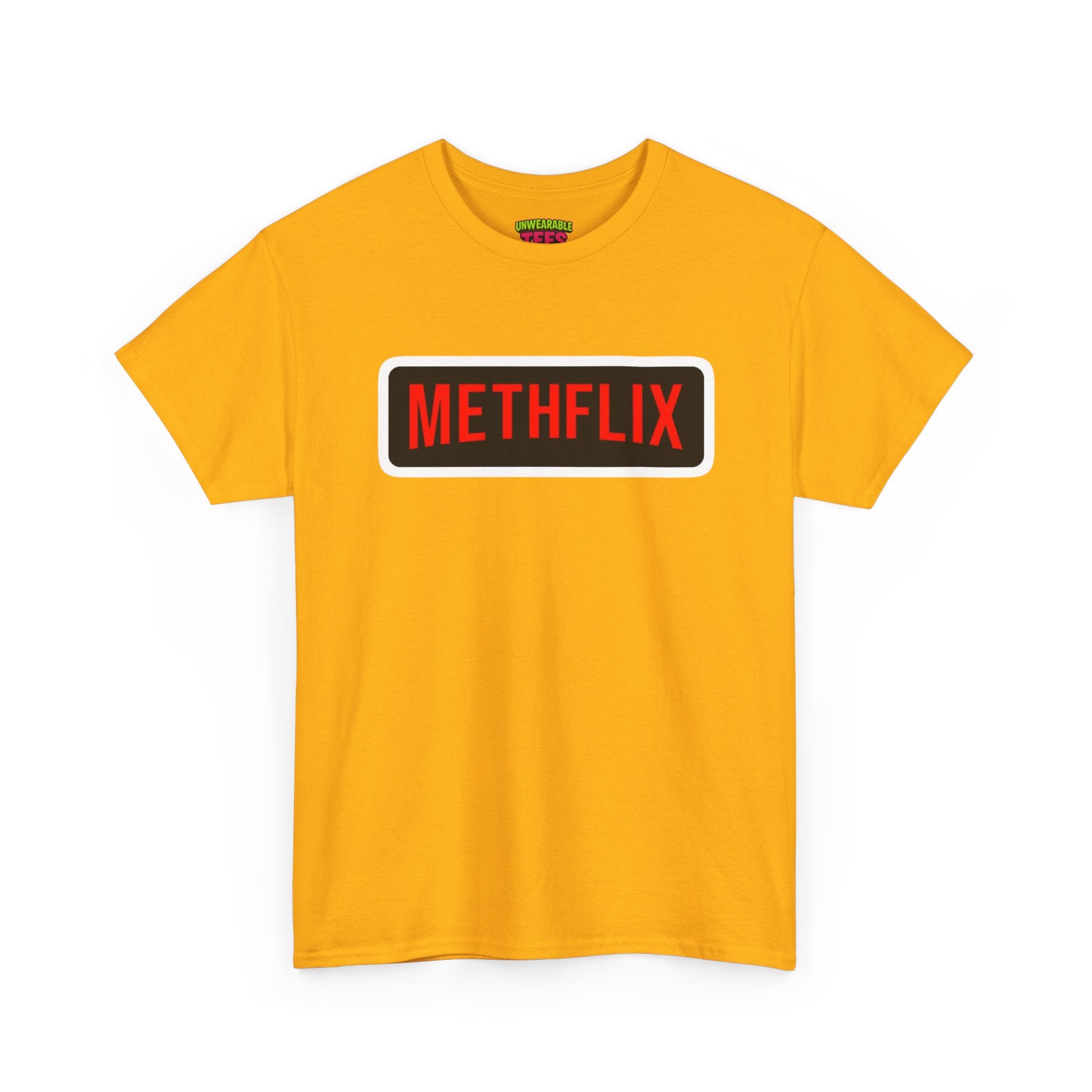 Netflix Parody Logo "Methflix" T-Shirt