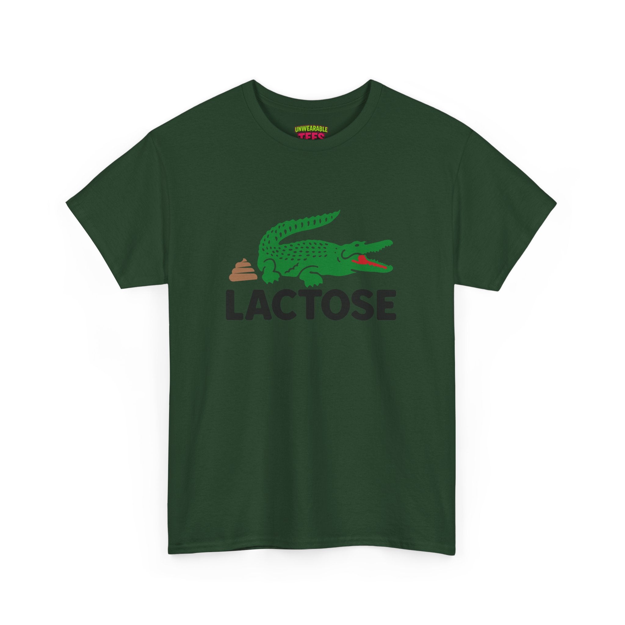 Lacoste Parody Logo "Lactose" T-Shirt